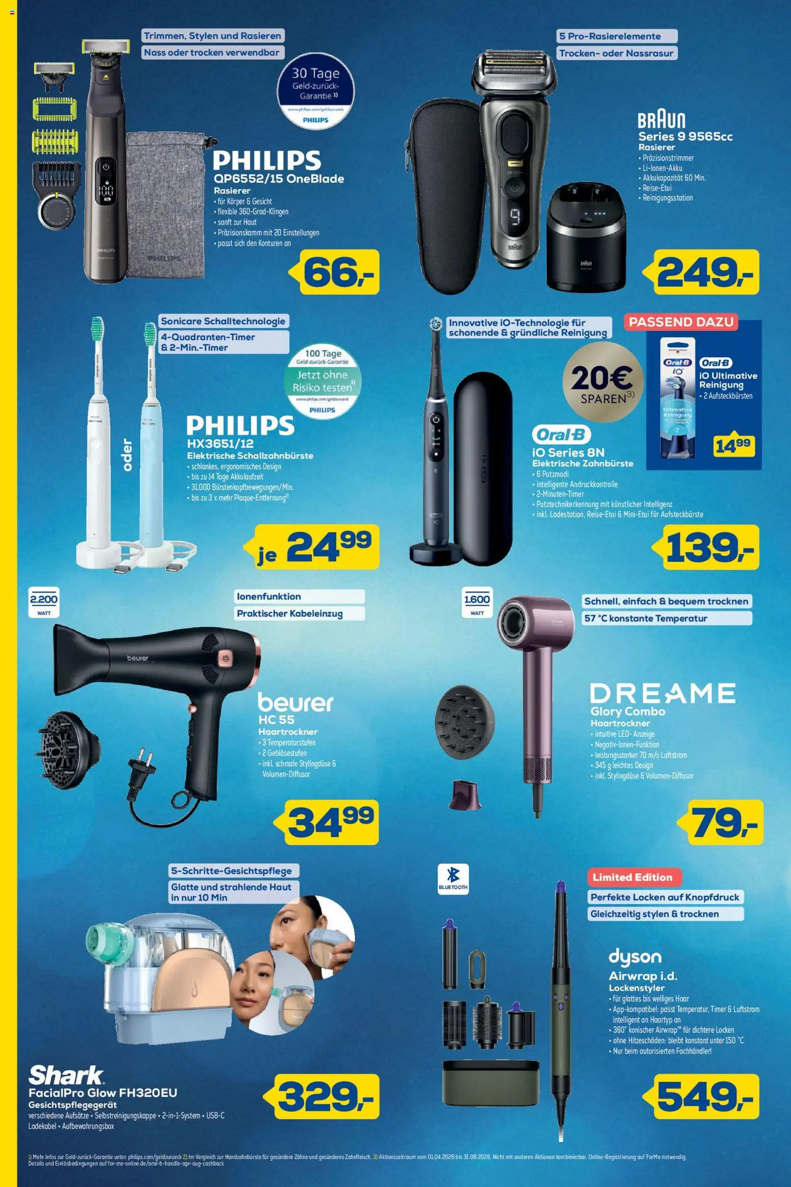Euronics Prospekt – gültig ab 12.08.2026 | Seite: 10 | Produkte: Haartrockner, Elektrische zahnbürste, Zahnbürste, Ladekabel