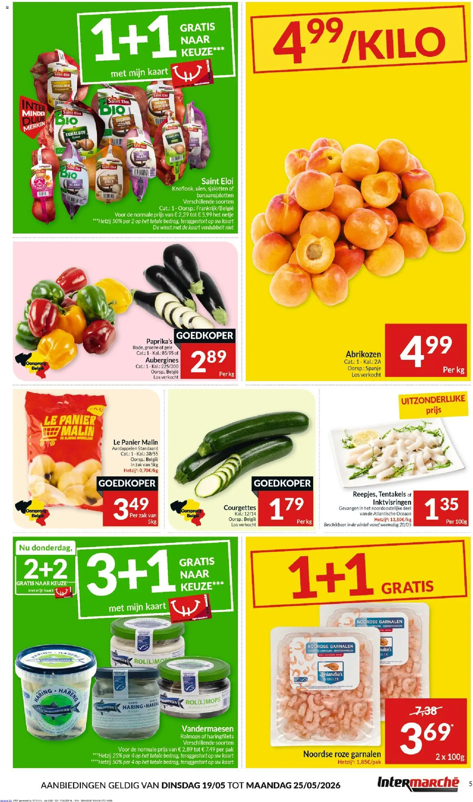 {H1} | Pagina: 5 | Producten: Zak, Kaart, Kekszek