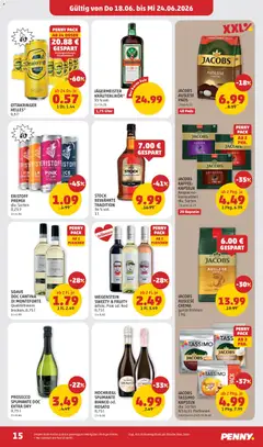 Penny Markt Schmankerl Post ab 18.06.2026 gültig | Seite: 15 | Produkte: Kaffee