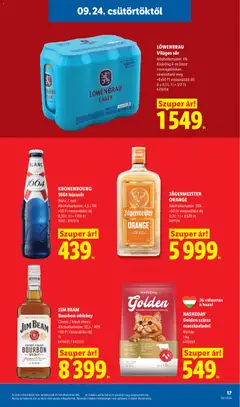 Lidl akciós újság - amely érvényes a következő dátumtól: 2026.09.24. | Oldal: 17
