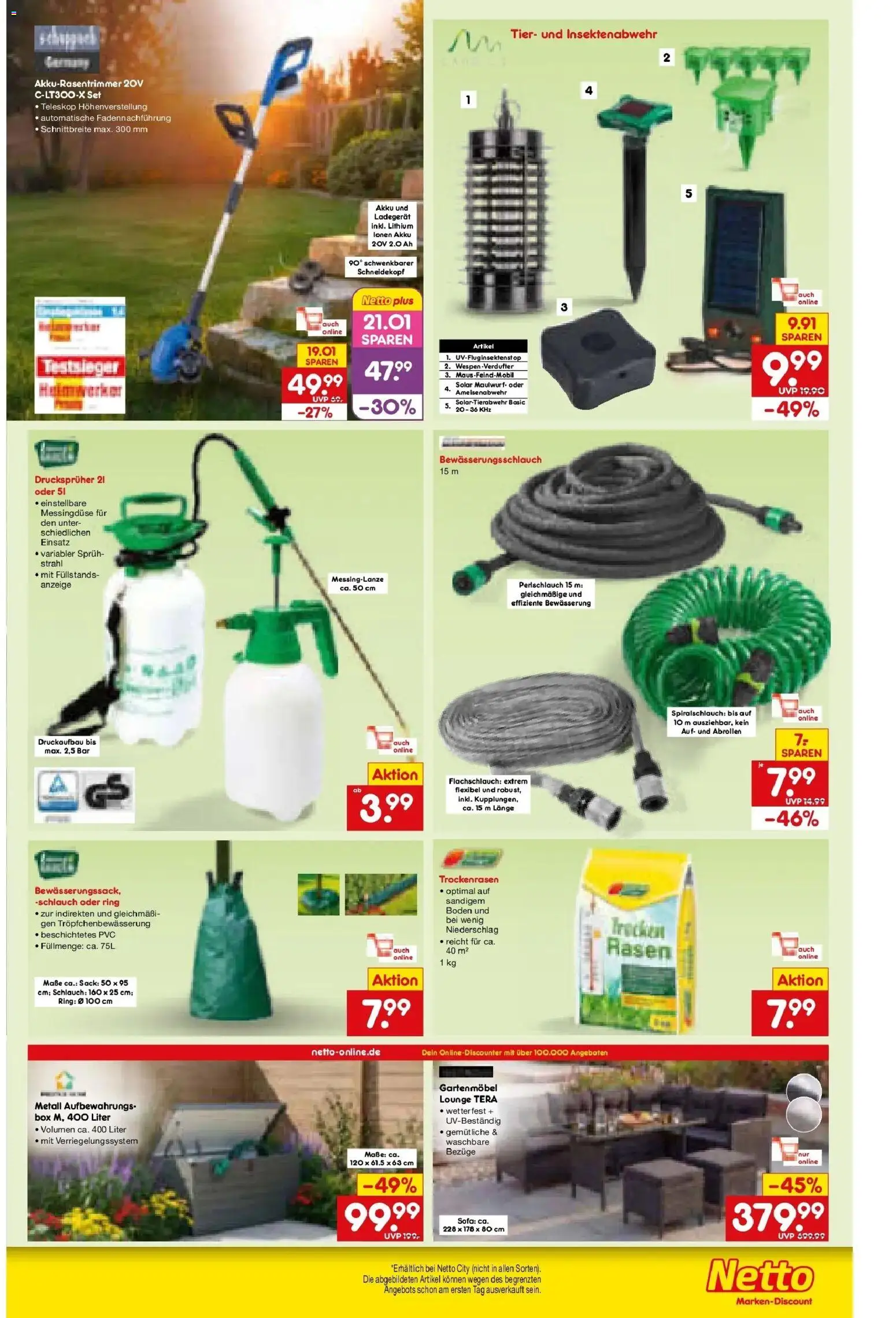 Netto Marken-Discount Prospekt Bitterfeld-Wolfen – gültig ab 26.05.2026 | Seite: 35 | Produkte: Sofa, Gartenmöbel, Box, Ladegerät