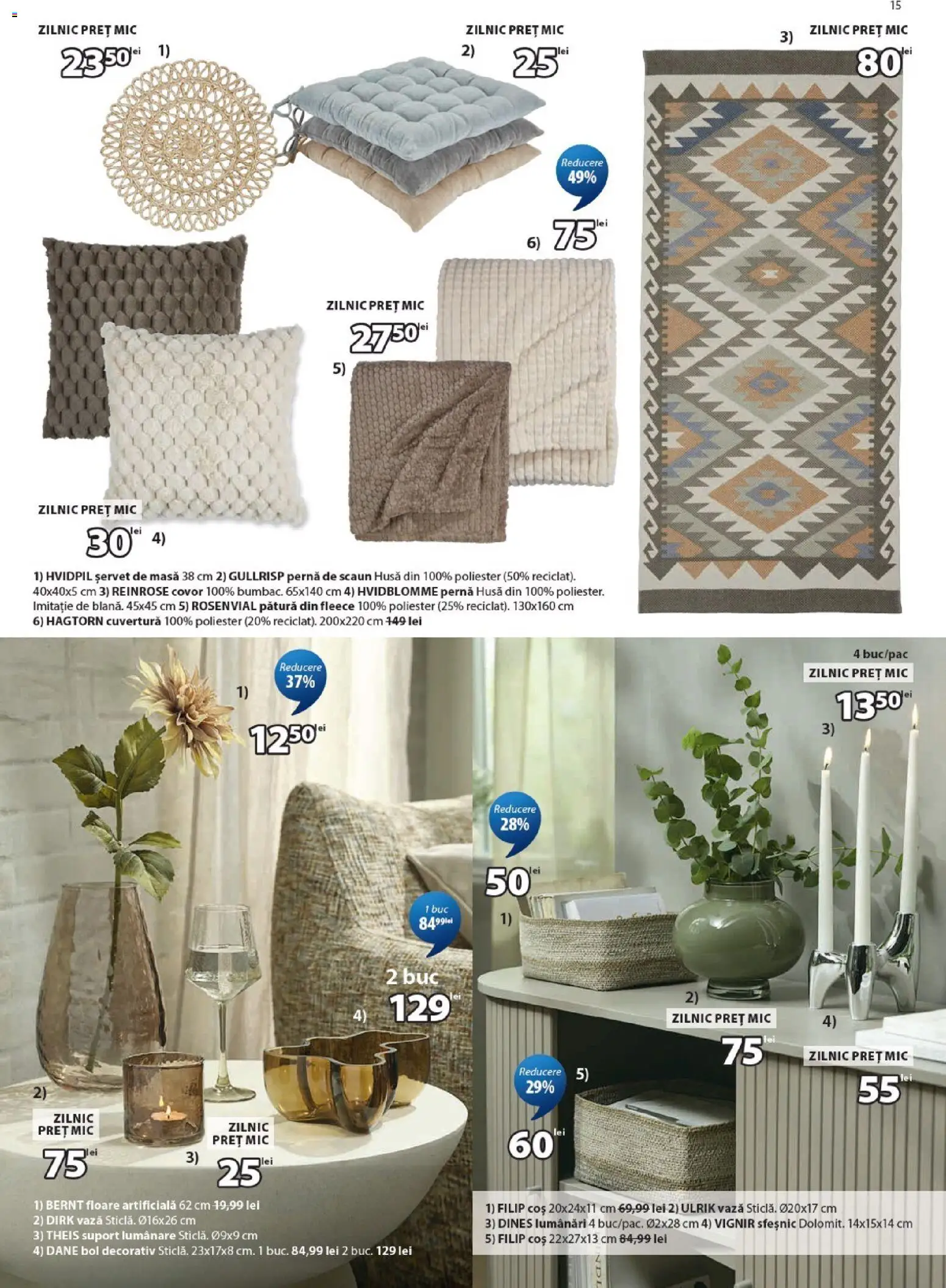 Noul catalog JYSK – valabil de la 24.09.2026 | Pagină: 15