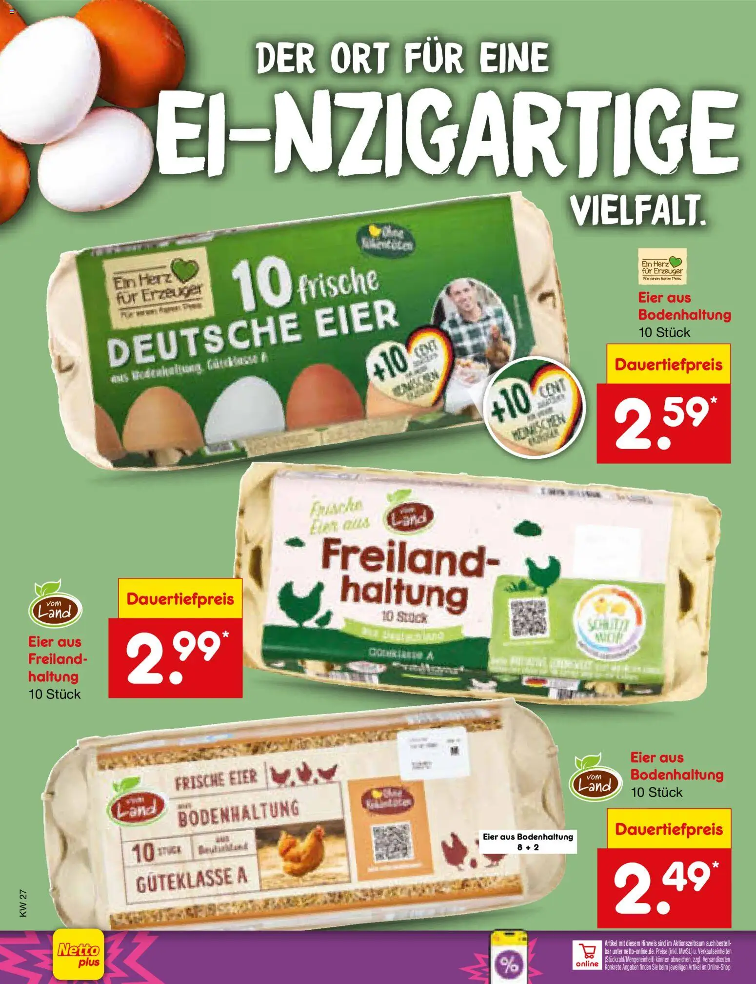 Netto Marken-Discount Prospekt – gültig ab 29.06.2026 | Seite: 18 | Produkte: Eier