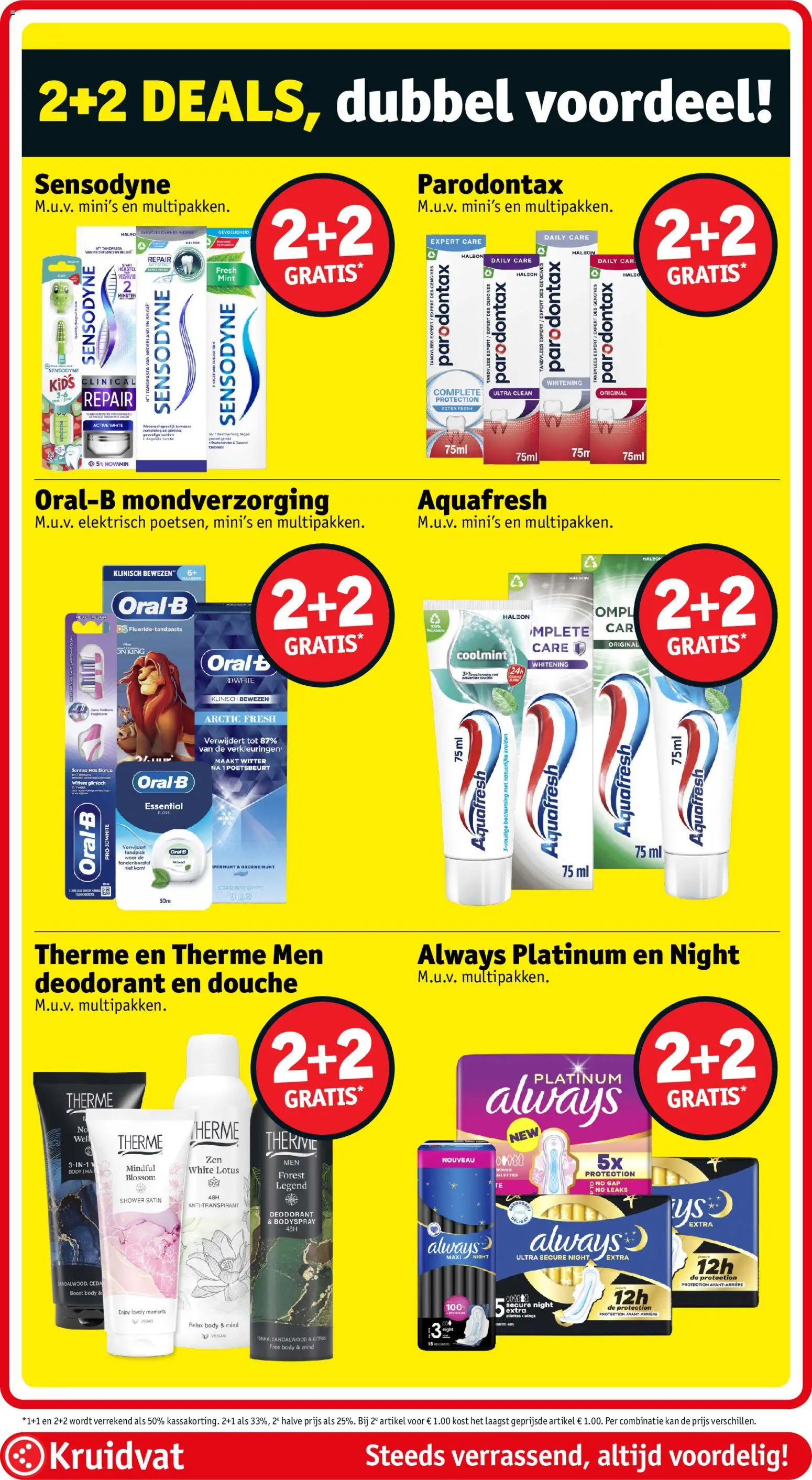 {H1} | Pagina: 3 | Producten: Deodorant, Antitranspirant, Munt, Tandpasta