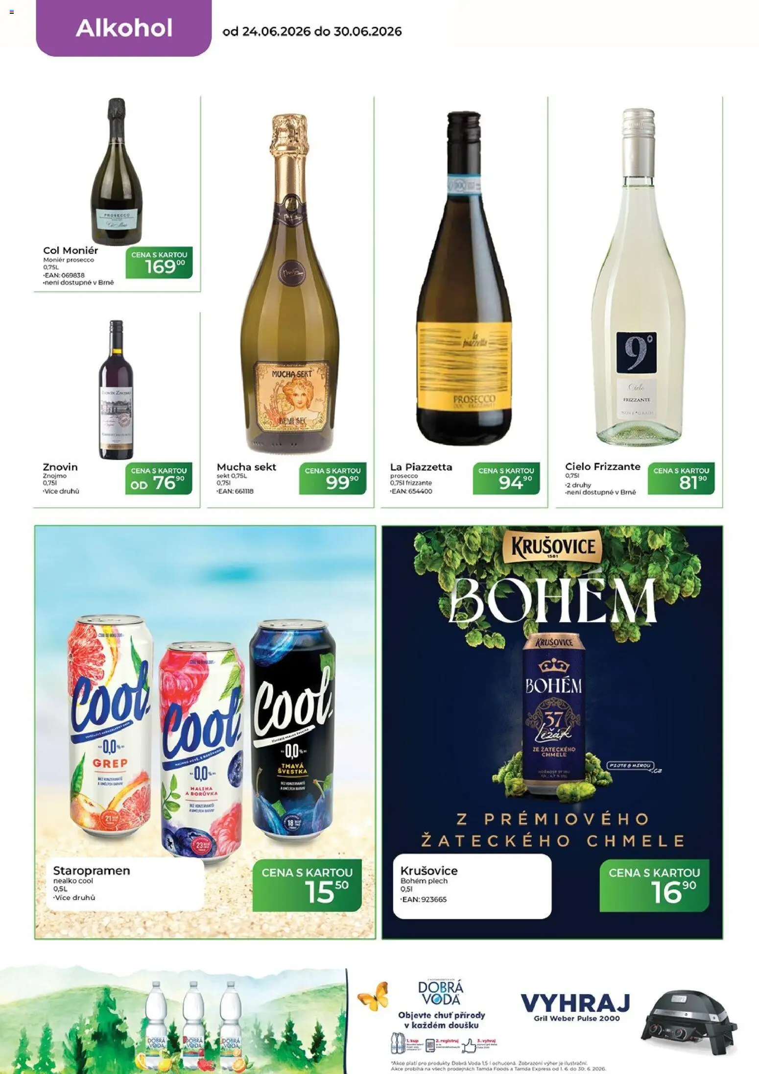 Tamda Foods leták od 24.06.2026 | Strana: 14 | Produkty: Plech, Mucha sekt, Gril, Krušovice