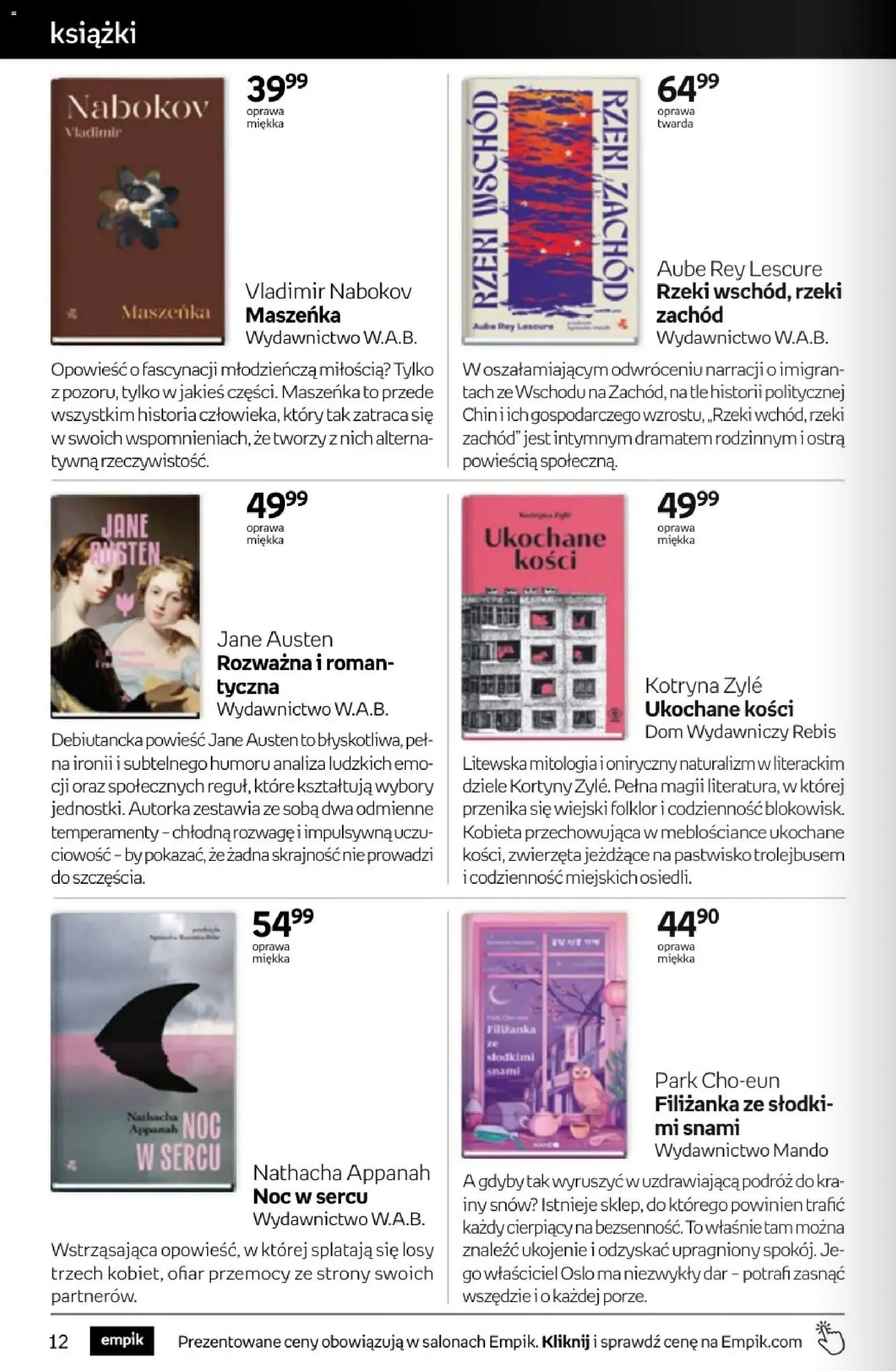 Empik promocje - Tom kultury Książki od 14.10.2026 | Strona: 12 | Produkty: Książki