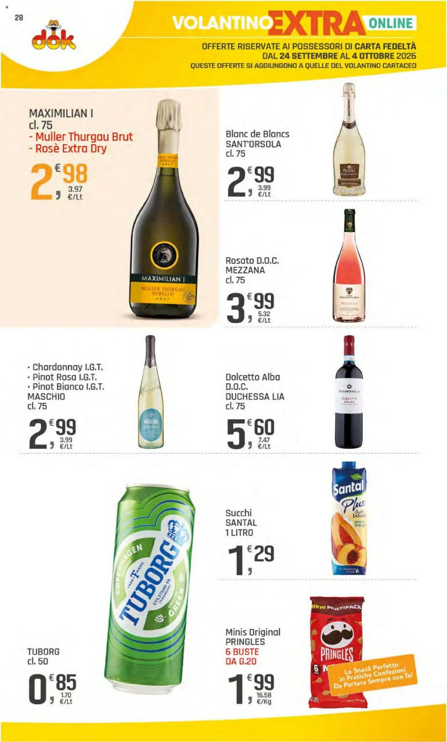 Volantino DOK del 24/09/2026 | Pagina: 28