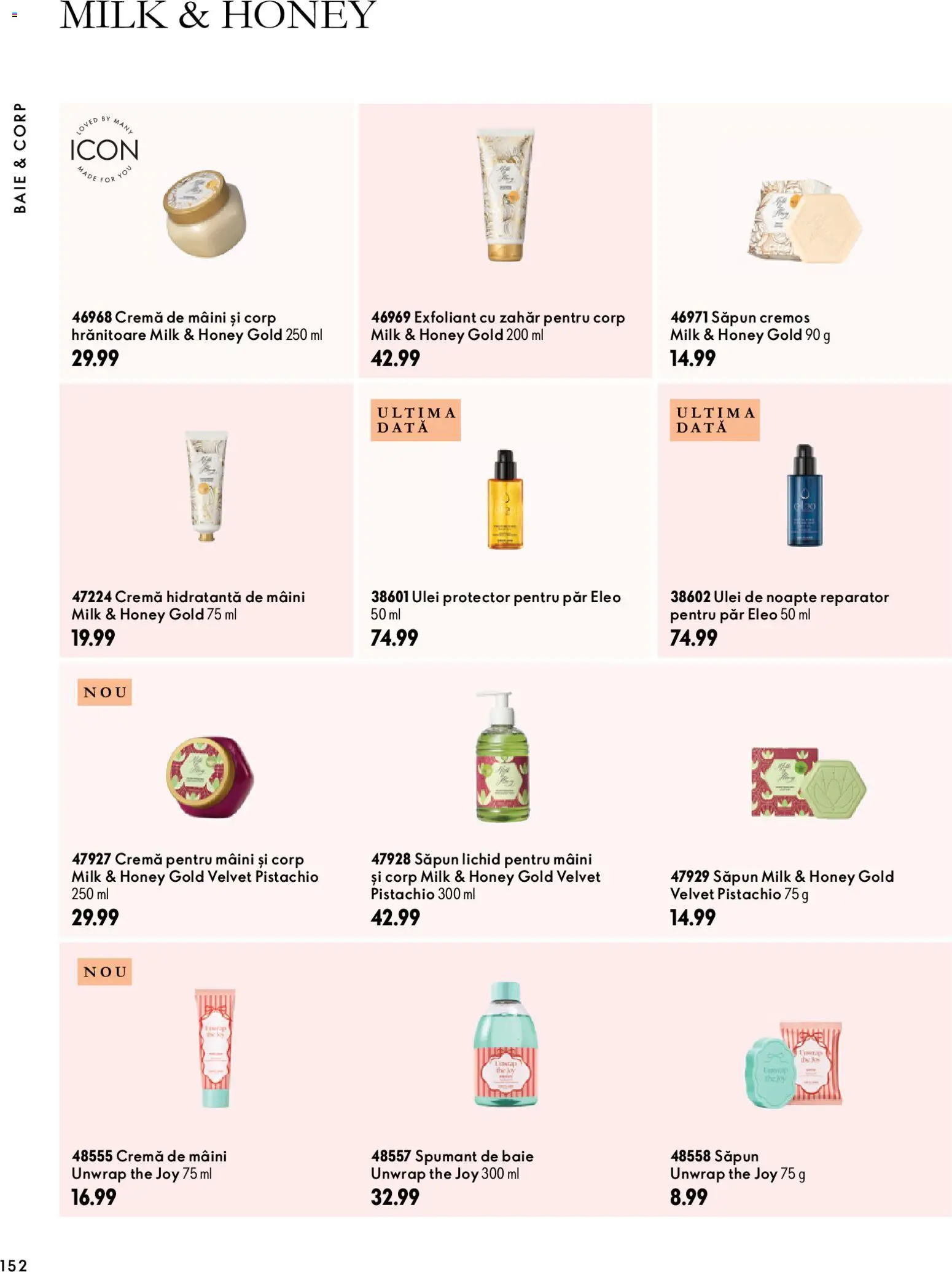 Noul catalog Oriflame – valabil de la 11.11.2026 | Pagină: 152