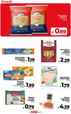 Anteprima del volantino COOP volantino Superstore Sicilia valido a partire dal 21/08/2026 | Pagina: 16 | Prodotti: Arrosto, Pasta, Tortelloni, Parmigiano