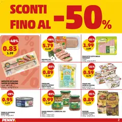 Anteprima del volantino TORTELLONI RICOTTA E SPINACI FIOR DI PASTA, 250 g - al kg 3,56 € valido a partire dal 08/10/2026 | Pagina: 2
