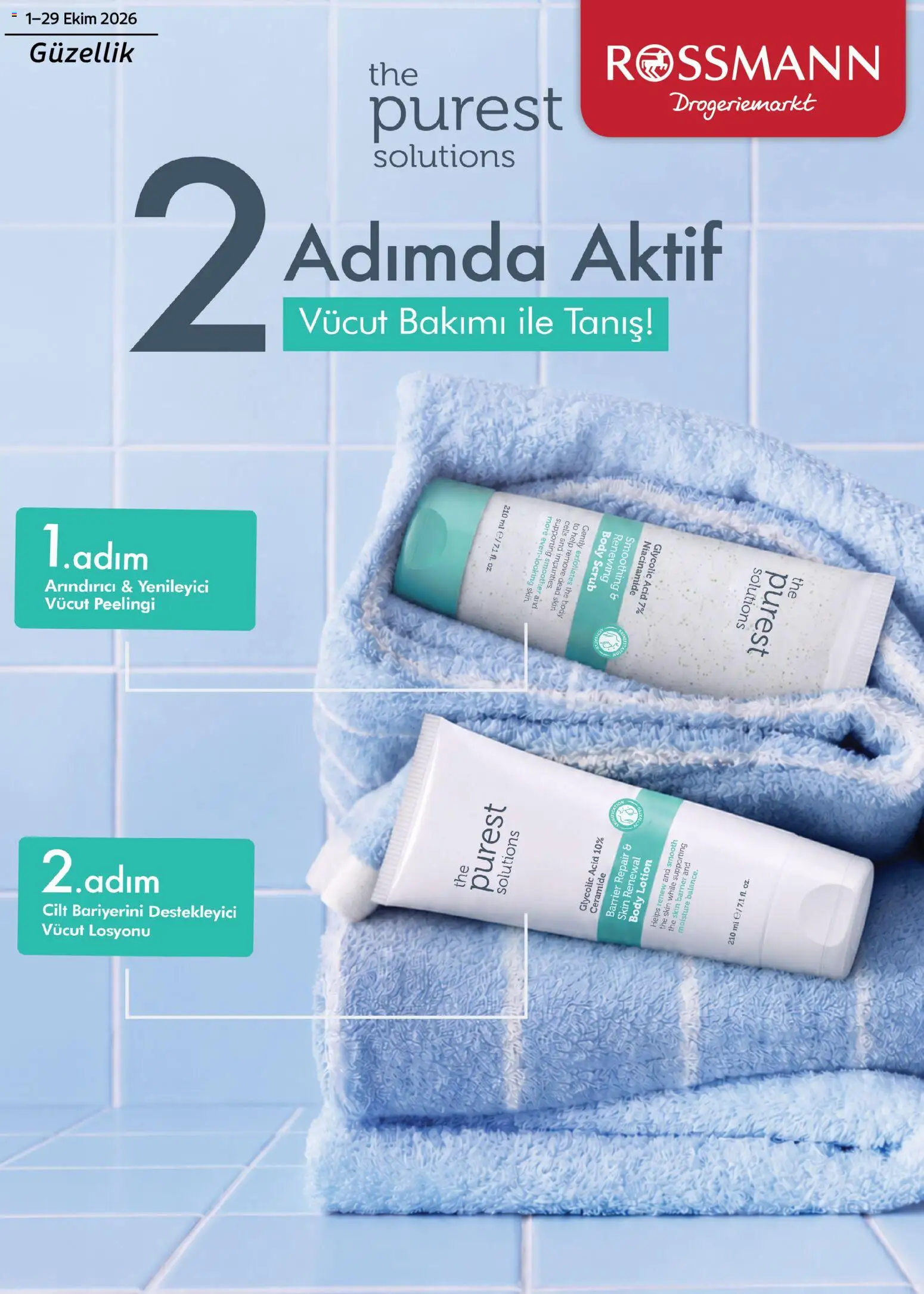 Rossmann İndirim - 01 Ekim 2026 tarihinden itibaren geçerlidir | Sayfa: 1