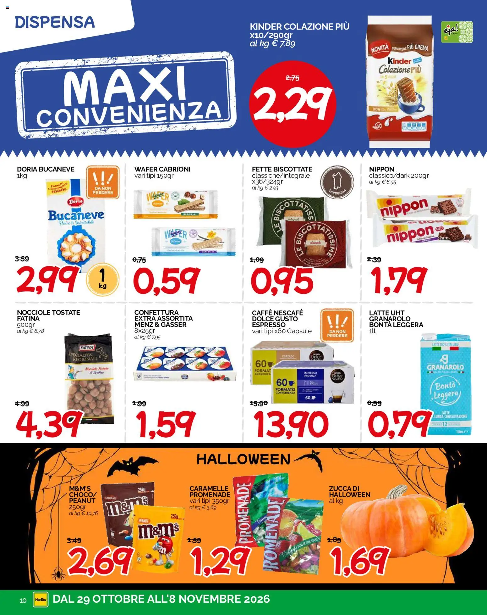 Volantino HarDis del 29/10/2026 | Pagina: 10