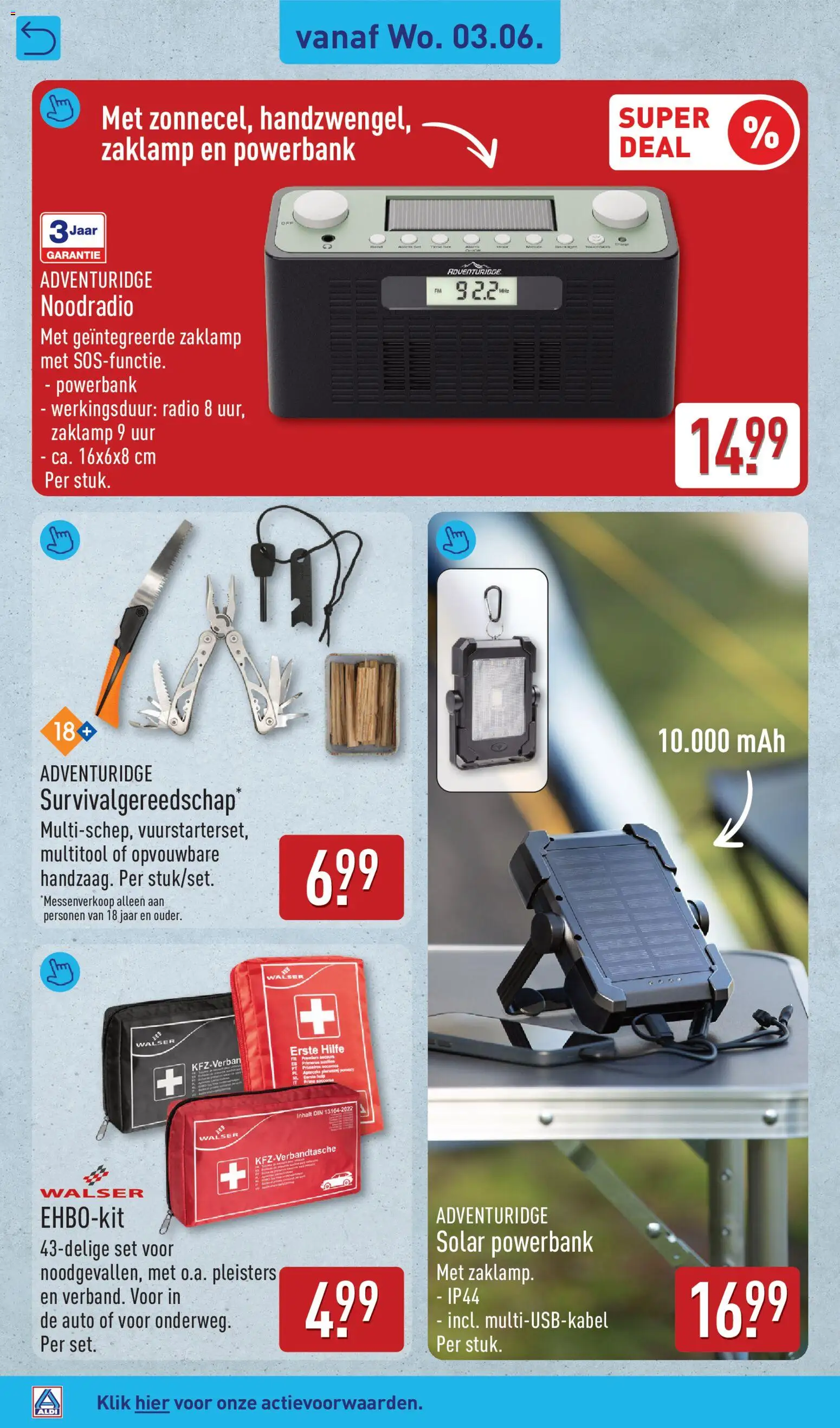 {H1} | Pagina: 40 | Producten: Radio, Zaklamp