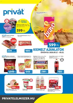 PRIVÁT Déli vármegyék - amely érvényes a következő dátumtól: 2026.09.17.