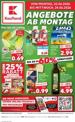 Náhled letáku Kaufland Německo leták - Rostock od 22.06.2026