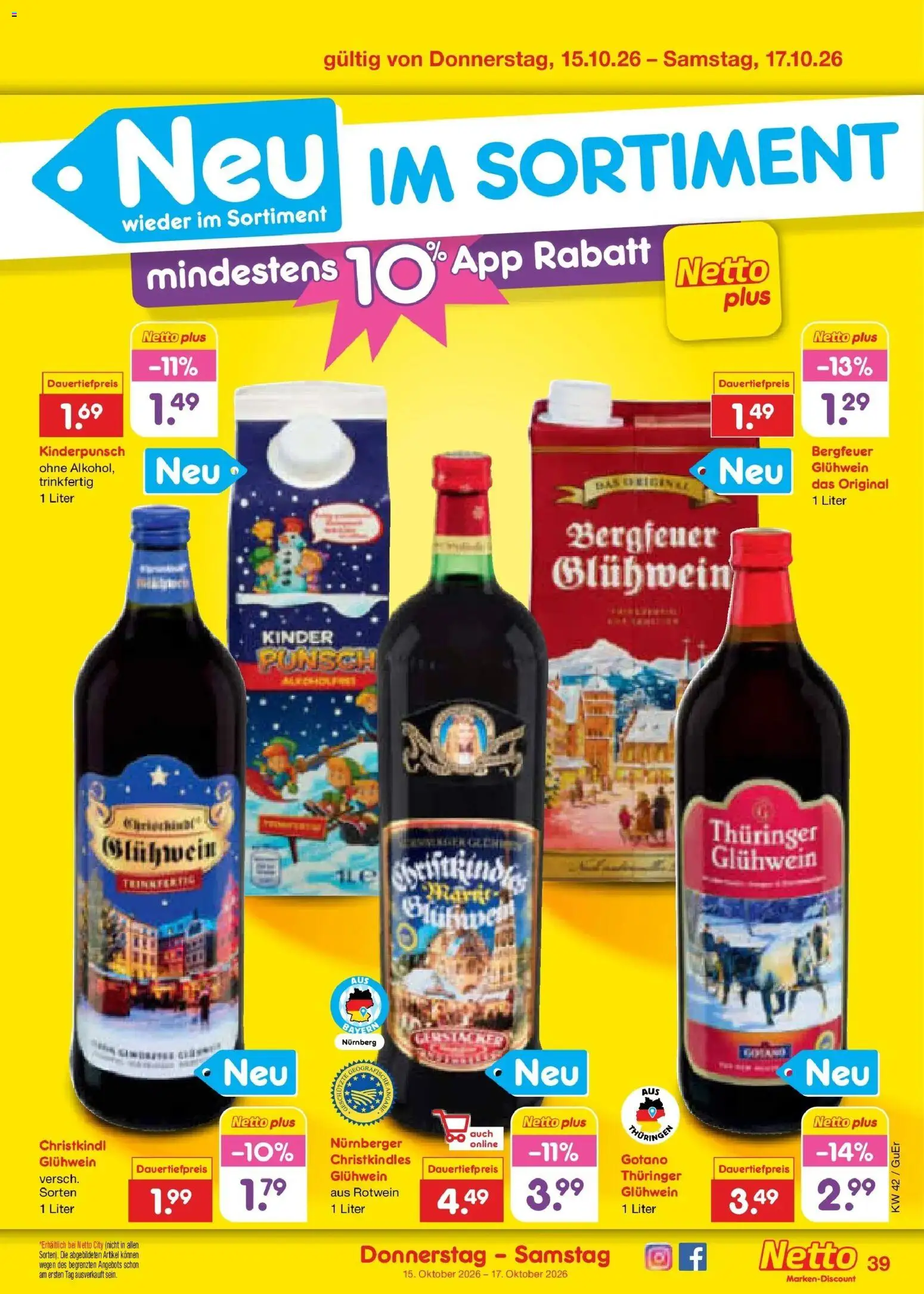 Netto Marken-Discount Prospekt Weimar (ab 12.10.2026) » Angebote | Seite: 53 | Produkte: Rotwein