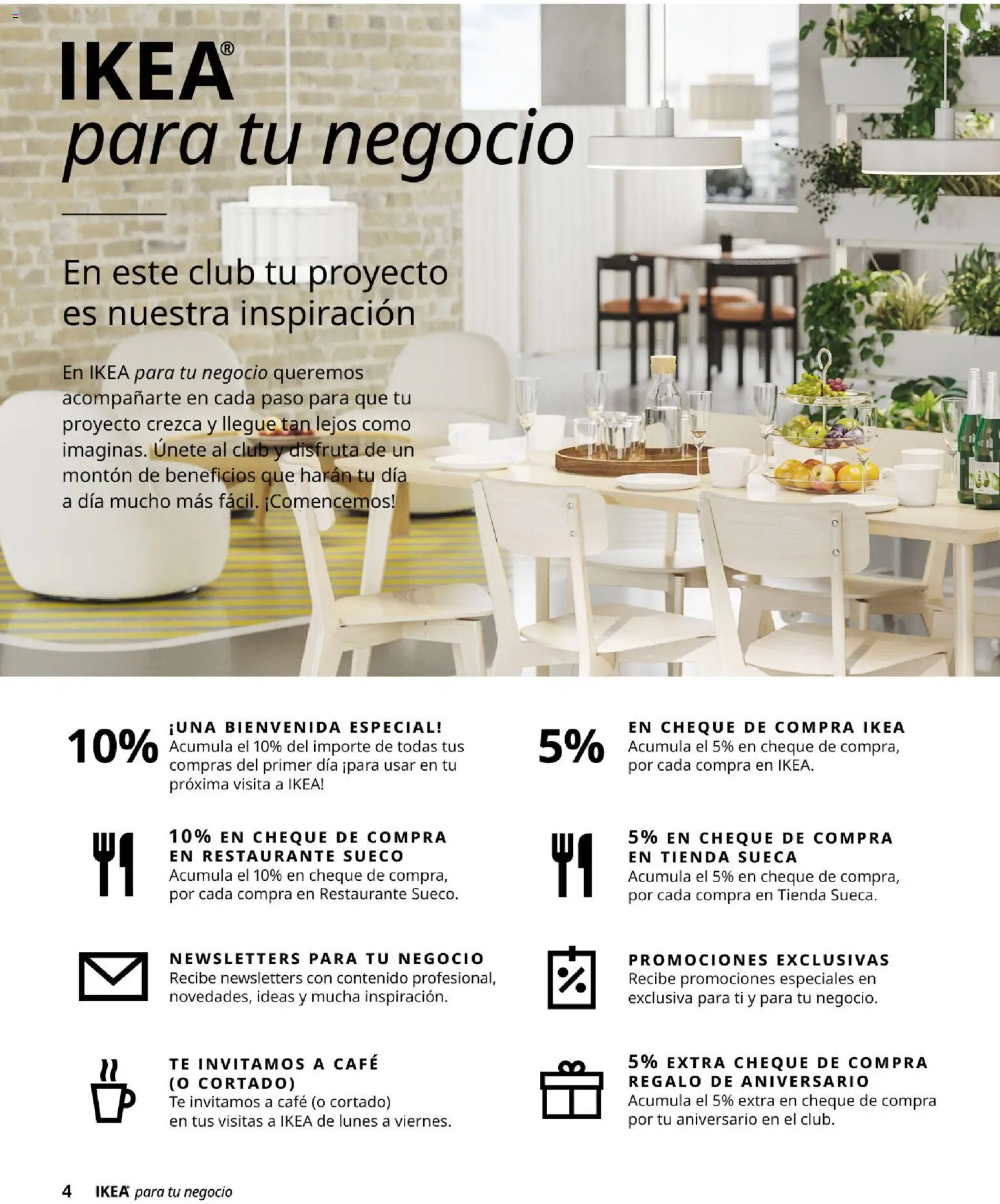 IKEA - IKEA para tu negocio │ válido desde el 01/09/2026 | Página: 4 | Productos: Café, Té