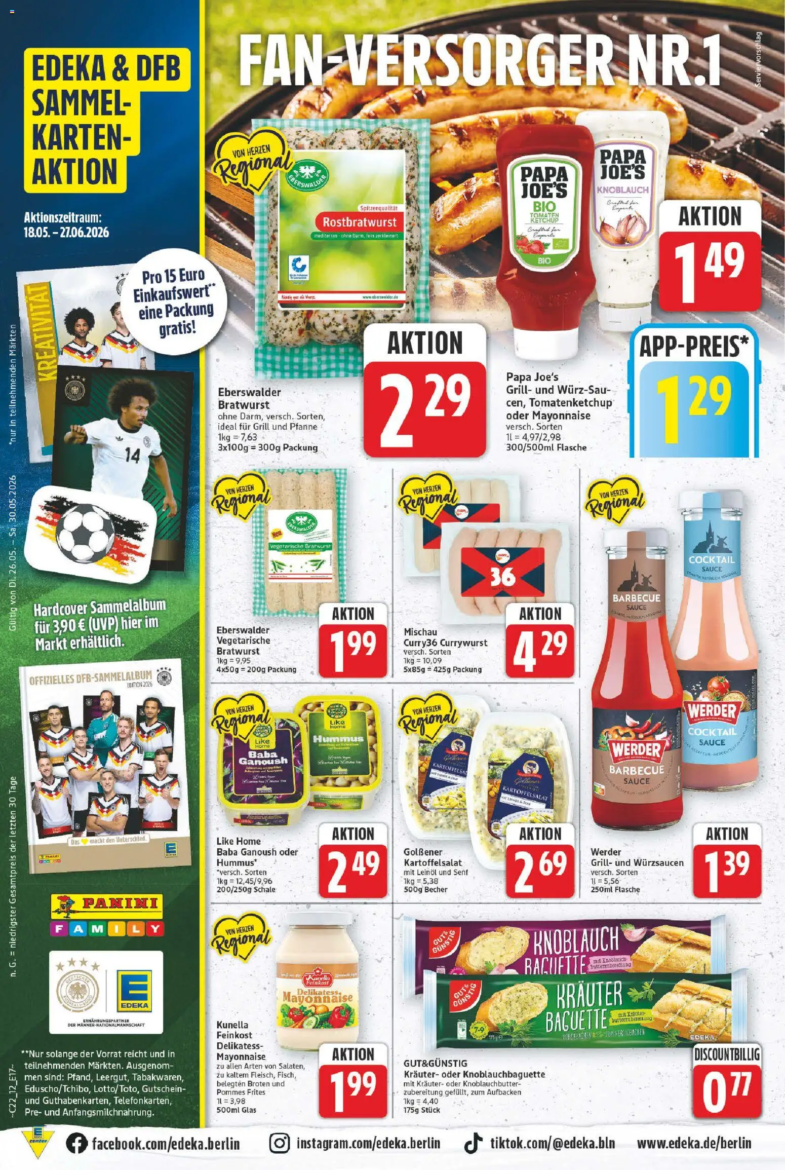 E center Prospekt – gültig ab 26.05.2026 | Seite: 16 | Produkte: Leinöl, Tomaten, Pommes frites, Ketchup