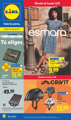 Vista previa Lidl folleto de bazar válido desde el 03/08/2026