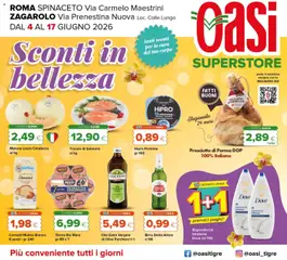 Anteprima del volantino Oasi volantino Superstore Zagarolo valido a partire dal 04.06.2026