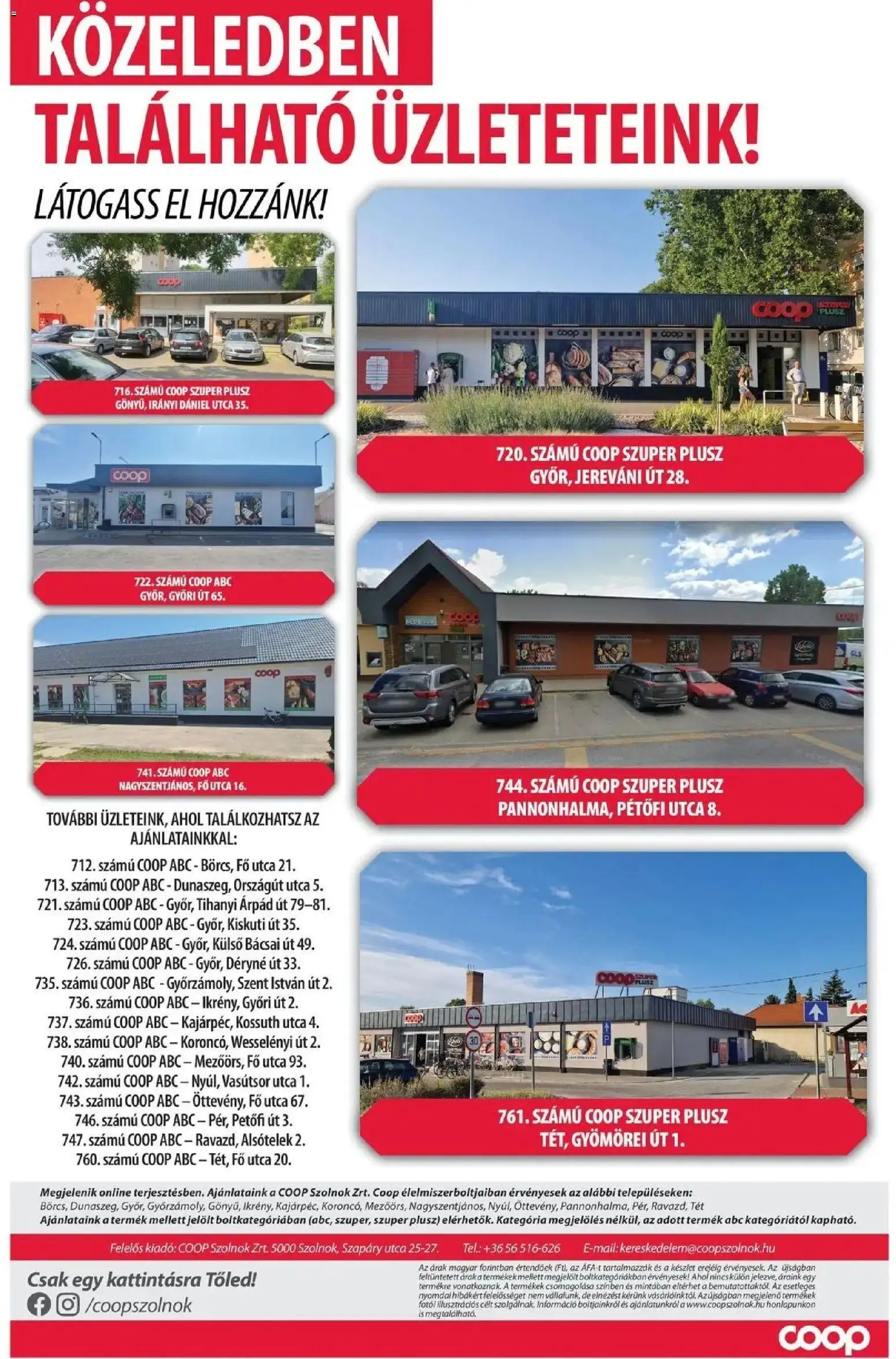 COOP Szolnok akciós újság Nagyszentjános - 2026.08.27. -tól/töl > akció, lapozható szórólap 🛍️ | Oldal: 7