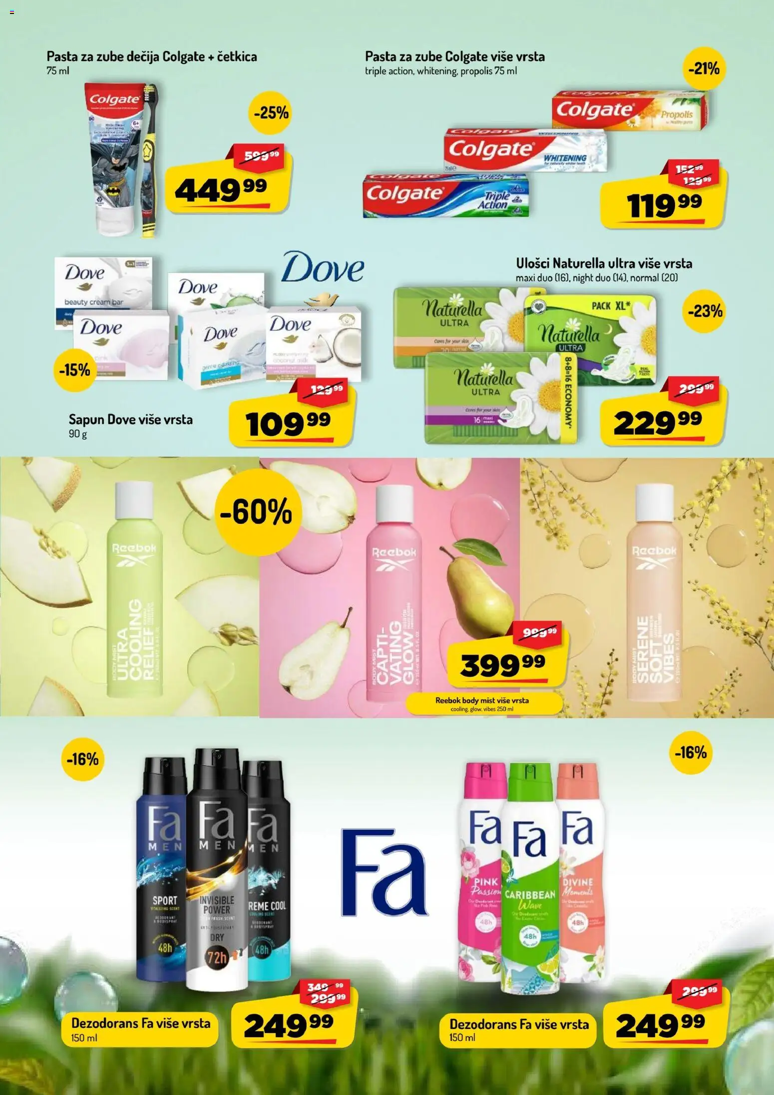 Aman katalog - važi od 31.08.2026 | Strana: 35 | Proizvode: Colgate, Pasta, Sapun, Dove