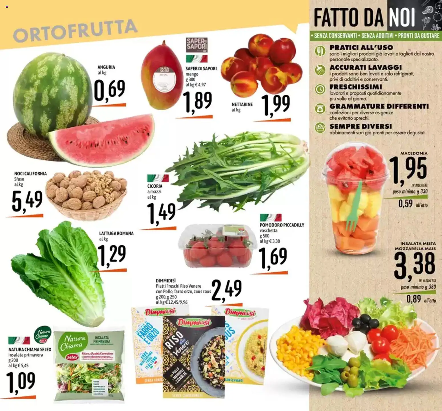 Volantino Emisfero del 11.06.2026 | Pagina: 10 | Prodotti: Mango, Anguria, Mais, Farro