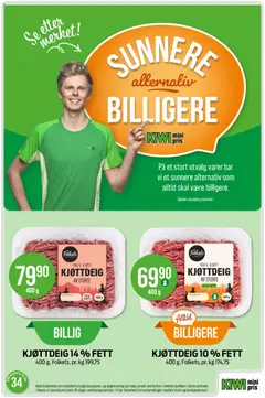 Forhåndsvisning av KJØTTDEIG 10 % FETT, 400 g, Folkets gyldig fra 17/08/2026 | Side: 17