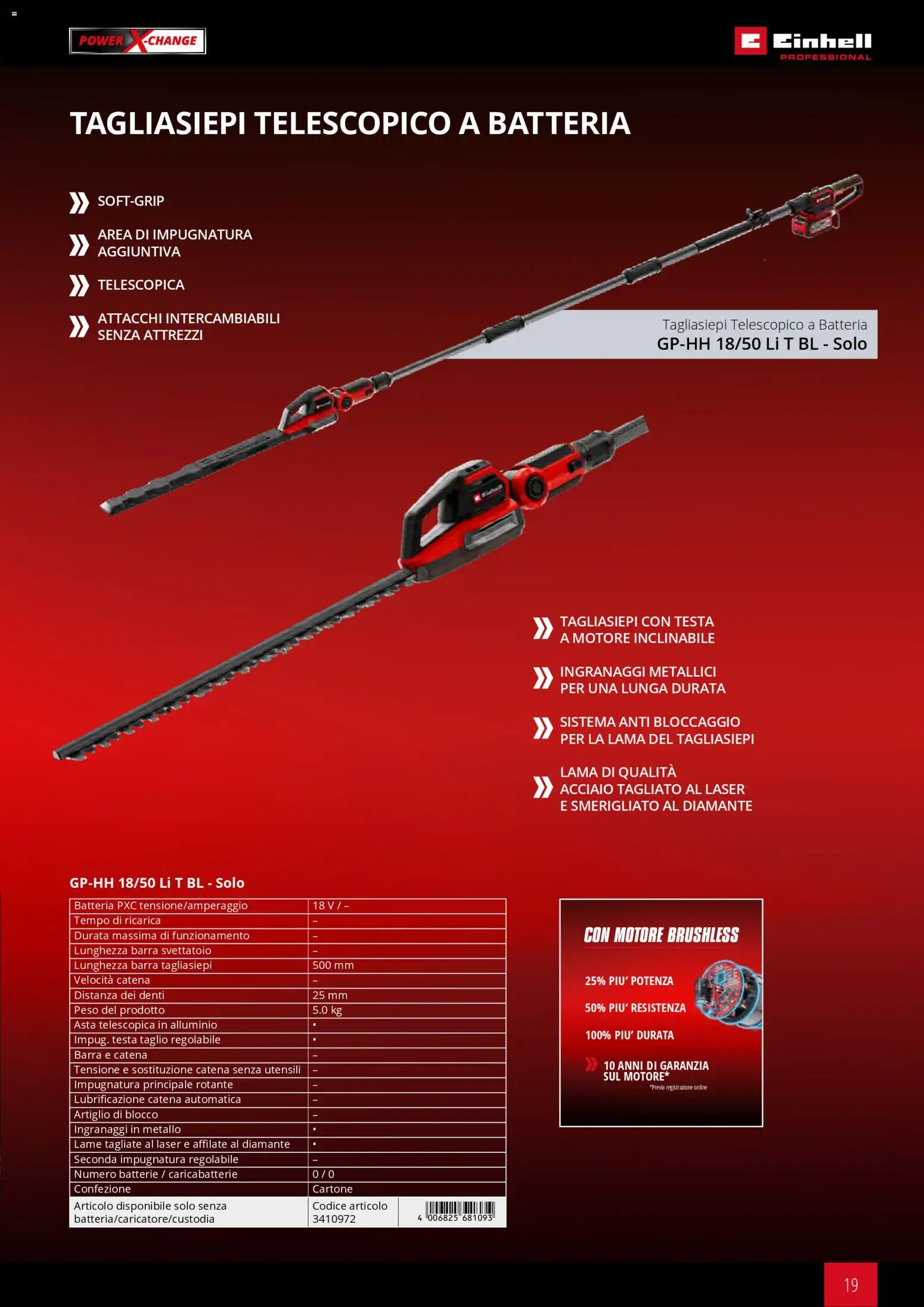 Volantino Einhell del 02/03/2026 | Pagina: 21 | Prodotti: Alluminio, Batteria, Batterie, Caricabatterie