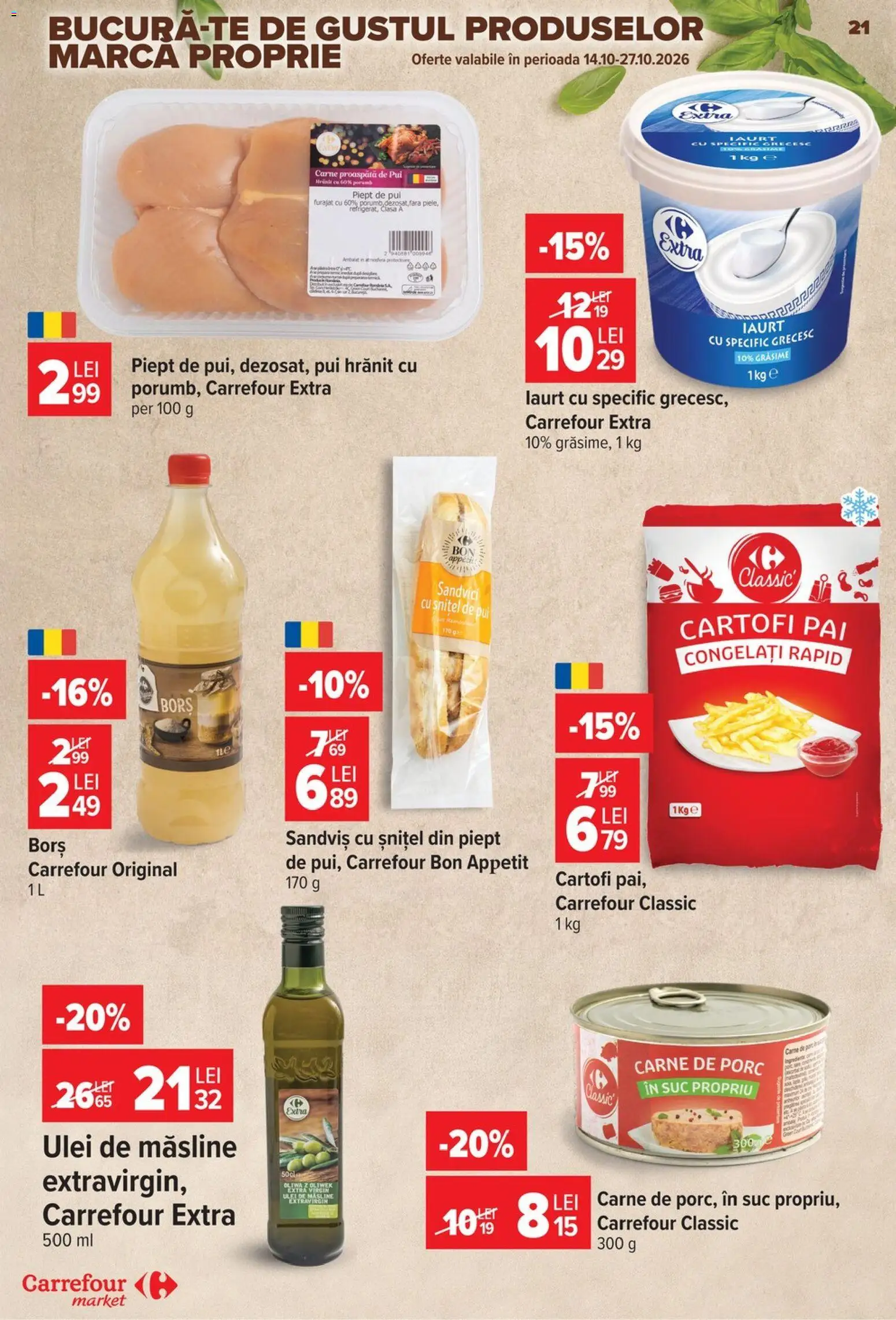 Noul catalog Carrefour – valabil de la 14.10.2026 | Pagină: 21