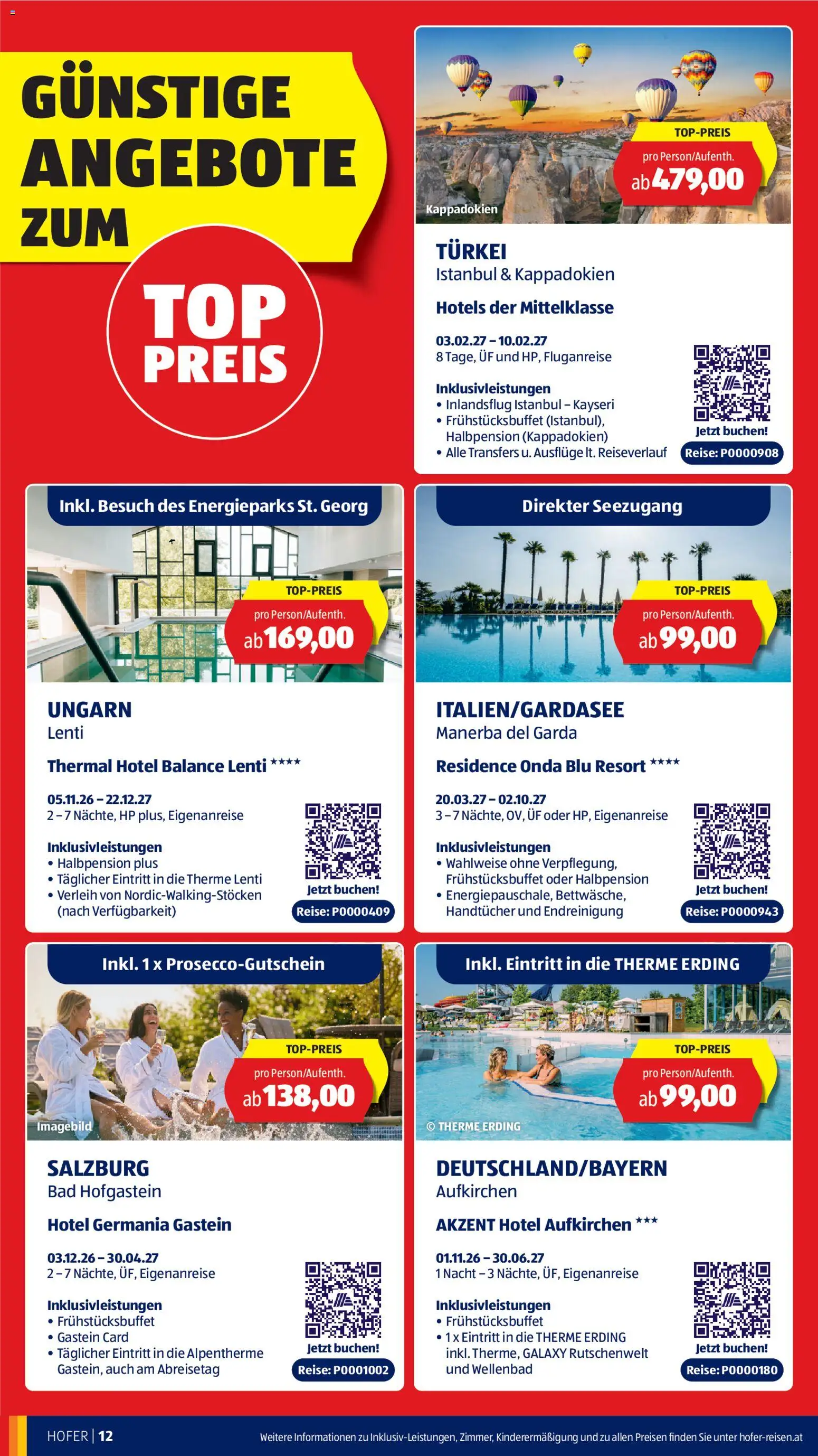 Hofer WINTERURLAUB gültig ab 28.10.2026 | Seite: 14 | Produkte: Bad