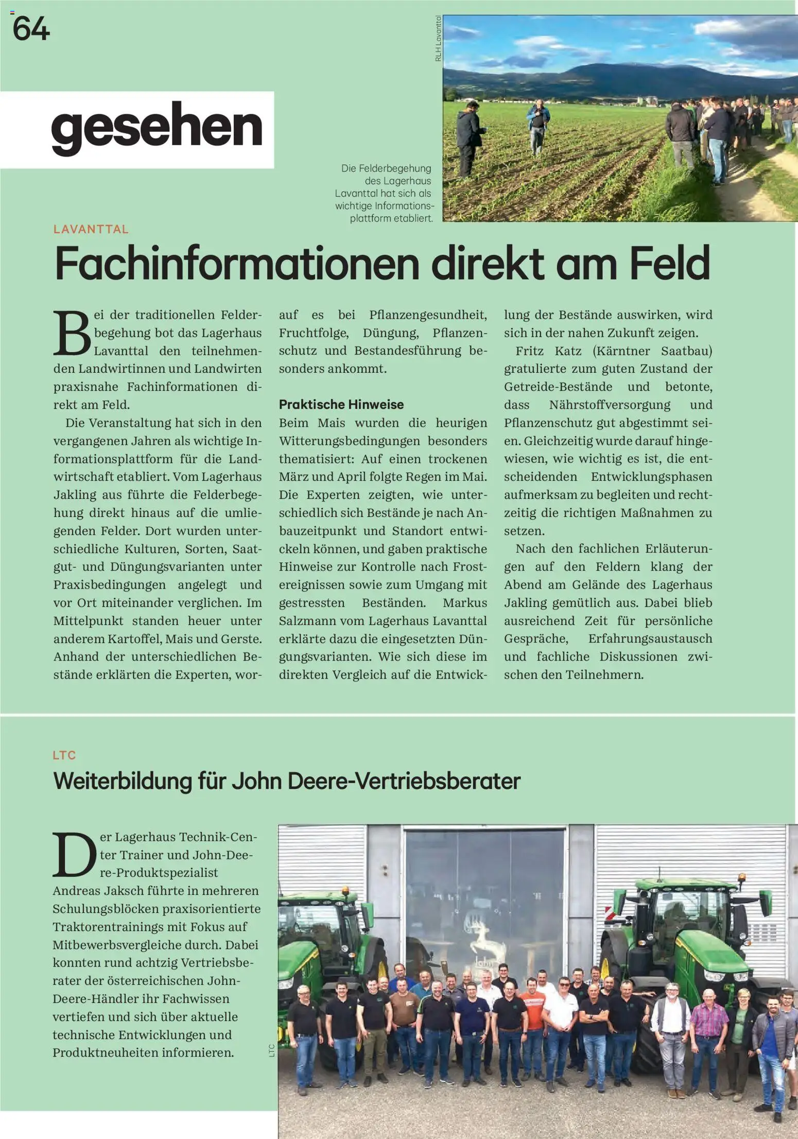 Lagerhaus Unser Land Juli - August 2026 gültig ab 01.07.2026 | Seite: 64