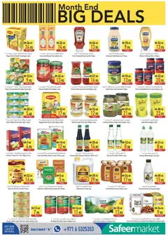 Preview of Safeermarket catalogue Big deals valid from 30.04.2026 | Page: 8 | Products: Saláma, Čokoláda, Ropa, Viski