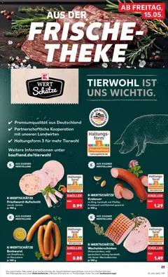 Náhled letáku Kaufland Německo leták od 15.05.2026 | Strana: 23 | Produkty: Forma