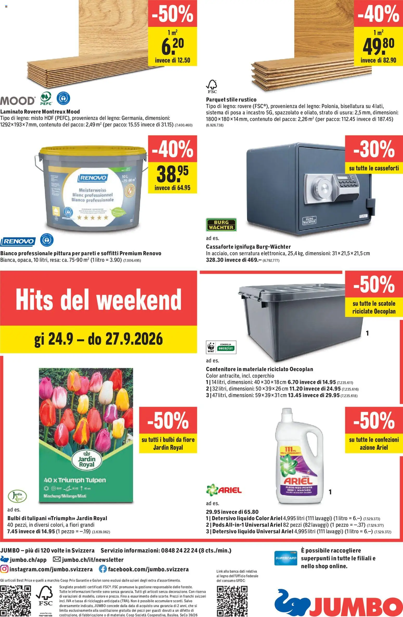 Jumbo aktionen IT – gültig ab 24.09.2026 | Seite: 28 | Produkte: Wasser