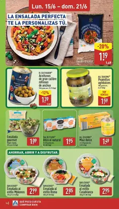 Vista previa EL CULTIVADOR® Aceitunas de gran calibre rellenas de anchoa, Aceitunas verdes rellenas de anchoa válido desde el 15.06.2026 | Página: 14