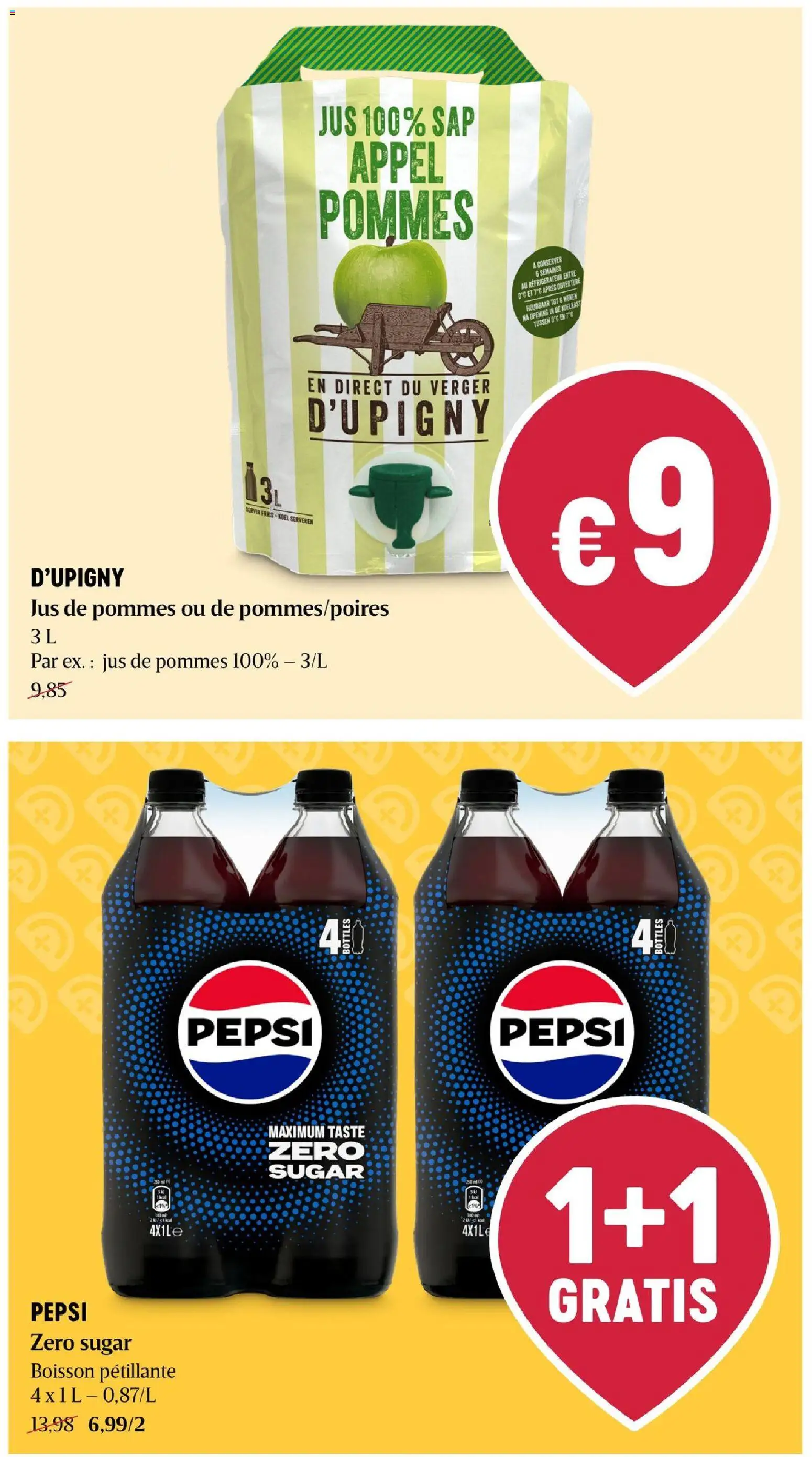 {H1} | Pagina: 30 | Producten: Sap, Pepsi, Pepsi Zero, Appel