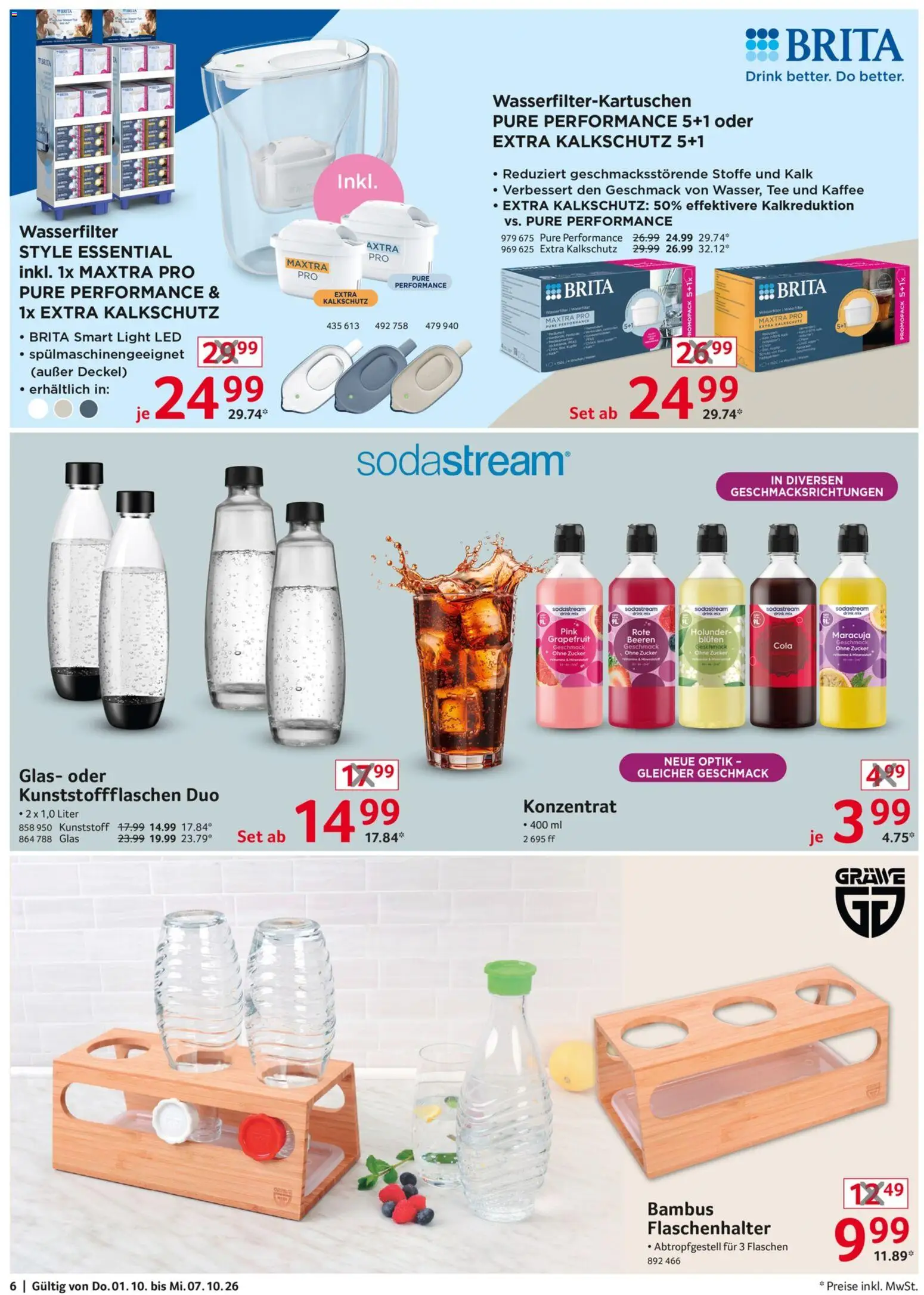 Selgros Non Food – gültig ab 01.10.2026 | Seite: 6 | Produkte: Cola, Kaffee, Zucker, Tee
