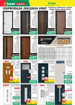 Jager katalog akcije – veljaven od 01.07.2026 | Stran: 6 | Izdelki: Kljuka, PVC vrata, Barva, Vrata