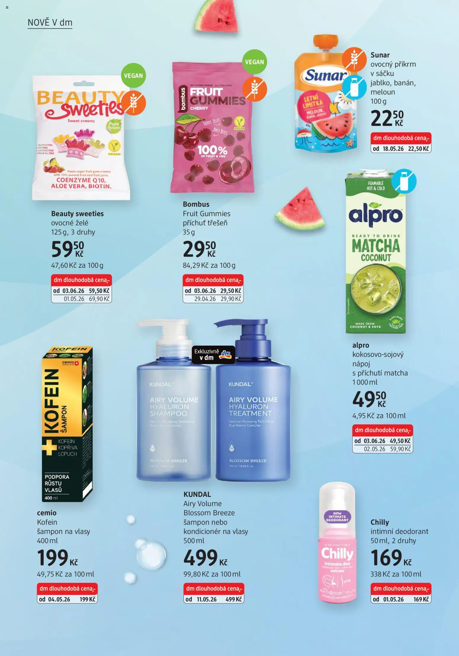 dm drogerie leták od 04.06.2026 | Strana: 18 | Produkty: Matcha, Šampon, Kondicionér, Alpro