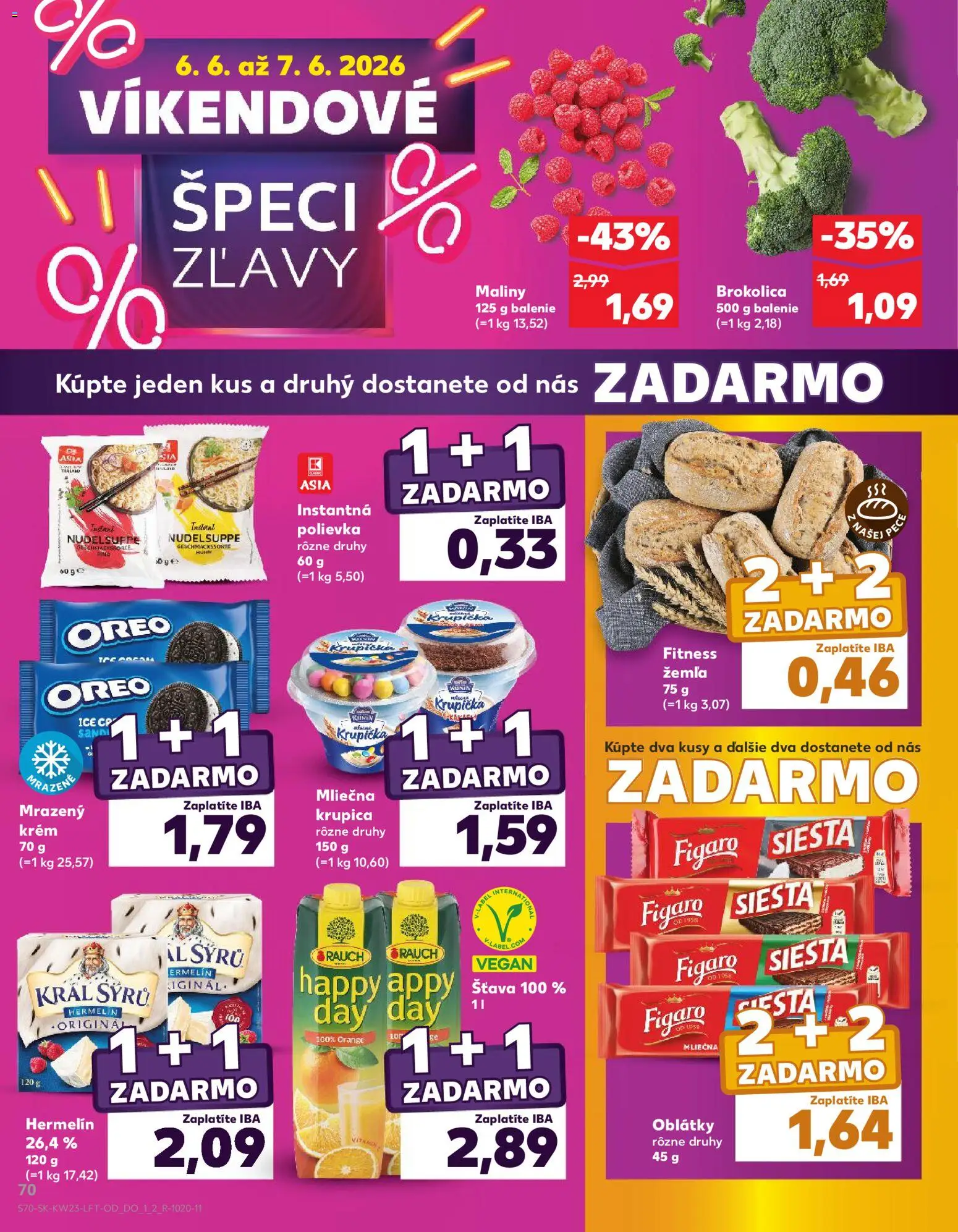 Nové Kaufland akcie – leták je platný od 04.06.2026 | Strana: 70