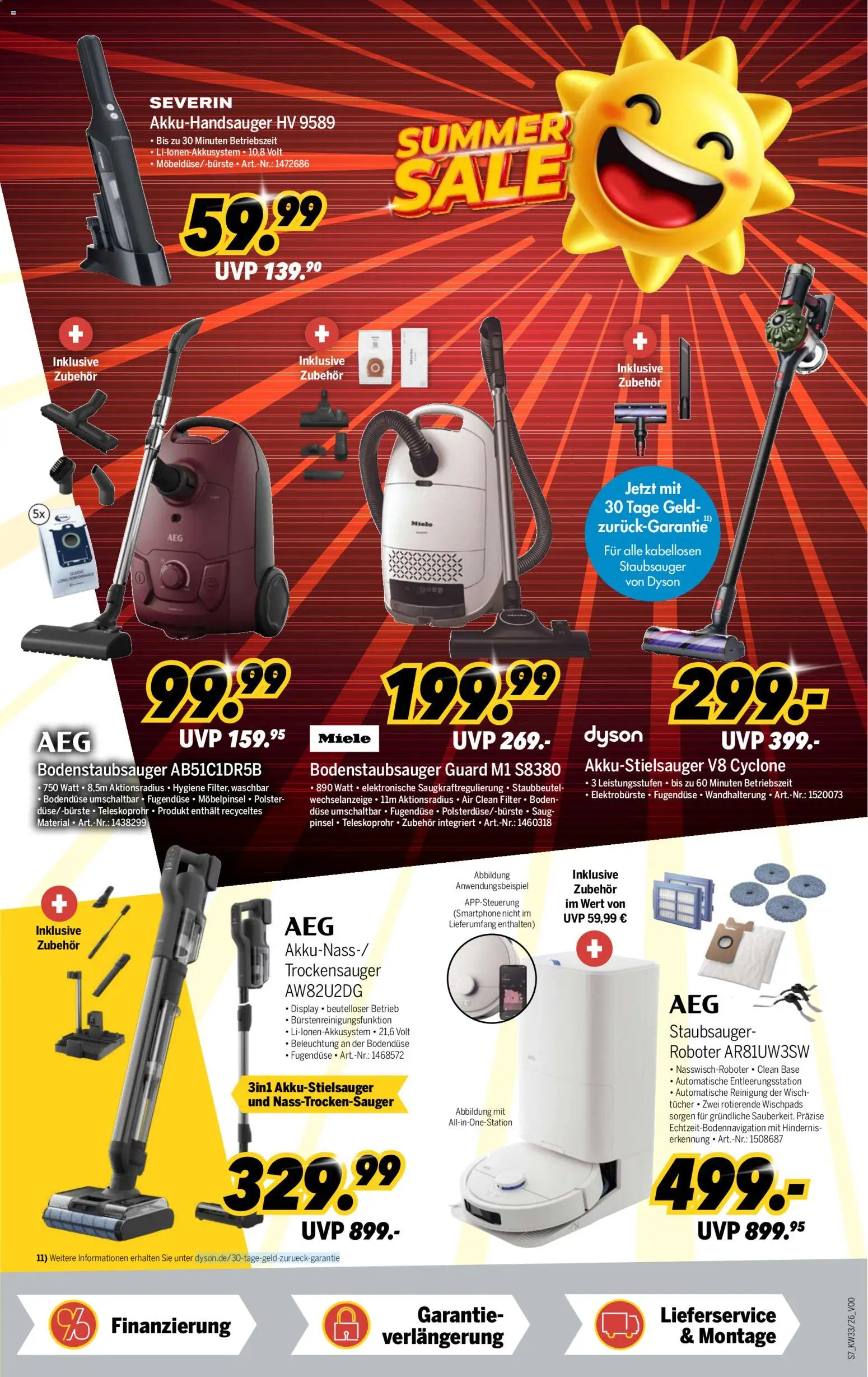 Medimax Prospekt – gültig ab 08.08.2026 | Seite: 7 | Produkte: Miele, Dyson, Pinsel, Smartphone