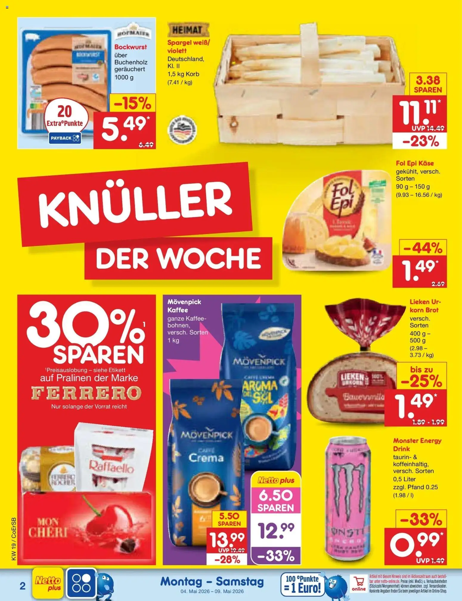 Netto Marken-Discount Prospekt Bitterfeld-Wolfen	 – gültig ab 04.05.2026 | Seite: 2