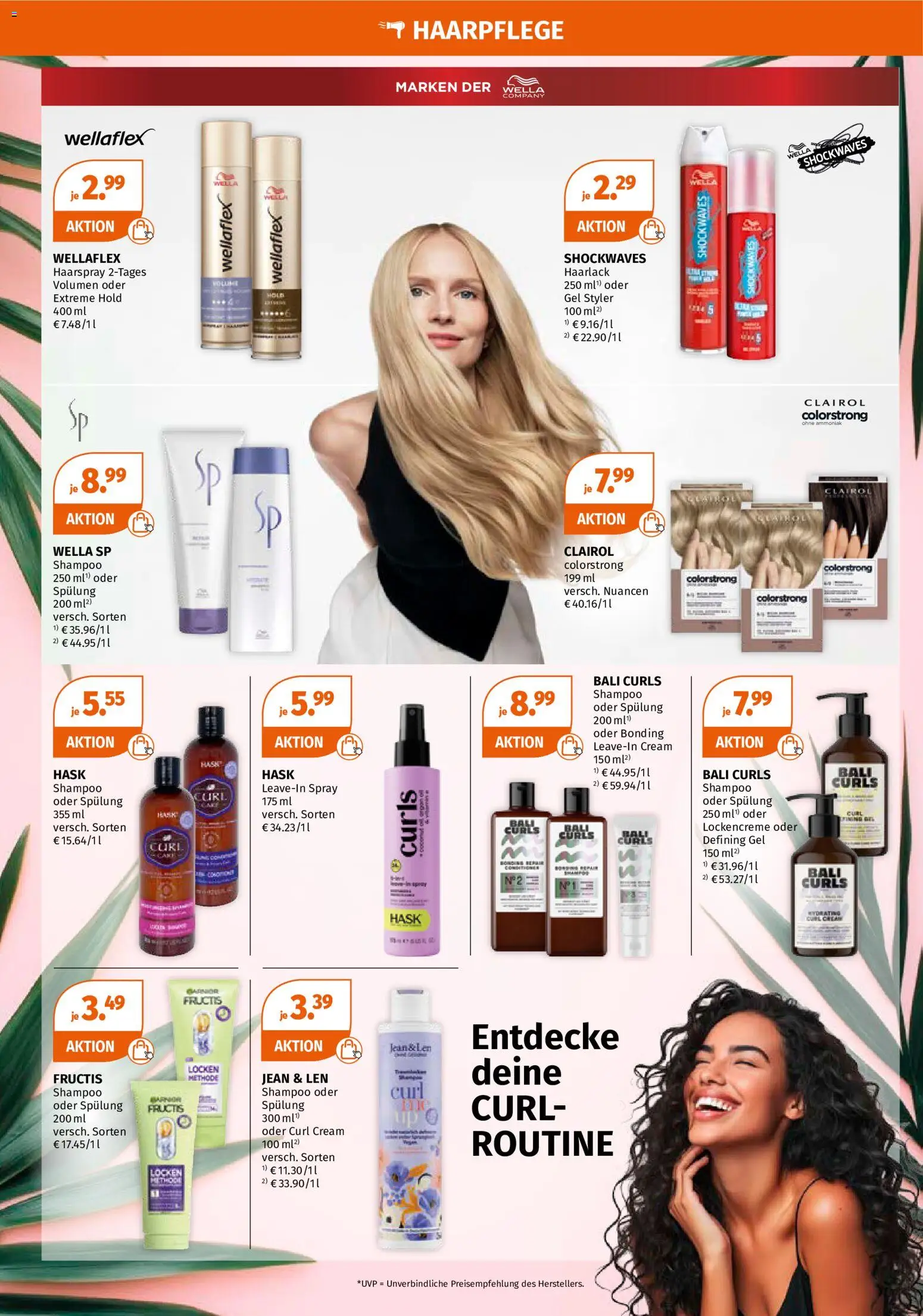 Müller Sommerangebote – gültig ab 01.06.2026 | Seite: 17 | Produkte: Shampoo, Spülung, Haarspray