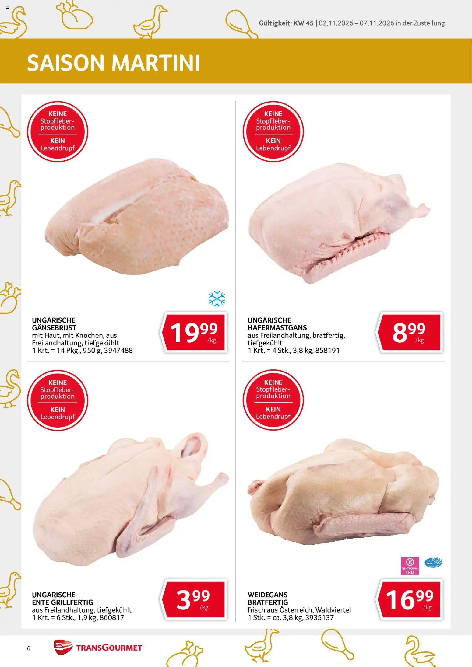 Transgourmet Flugblatt gültig ab 02.11.2026 | Seite: 6