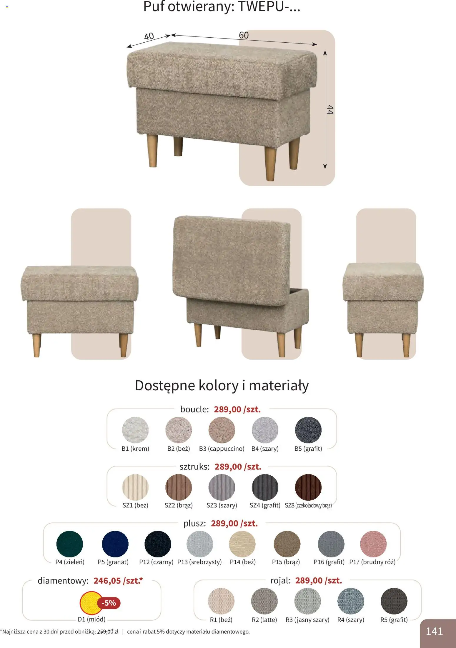 Bodzio Katalog od 01.10.2026 | Strona: 141 | Produkty: Miód, Cappuccino, Róż, Krem