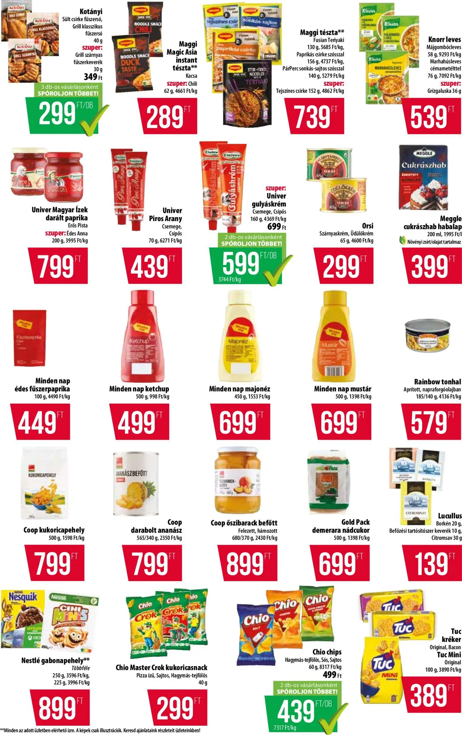 COOP akciós ujság - amely érvényes a következő dátumtól: 07.05.2026 | Oldal: 5