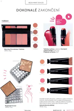 Náhled letáku Mary Kay kniha o kráse od 01.07.2026 | Strana: 33 | Produkty: Bronzer, Tvářenka