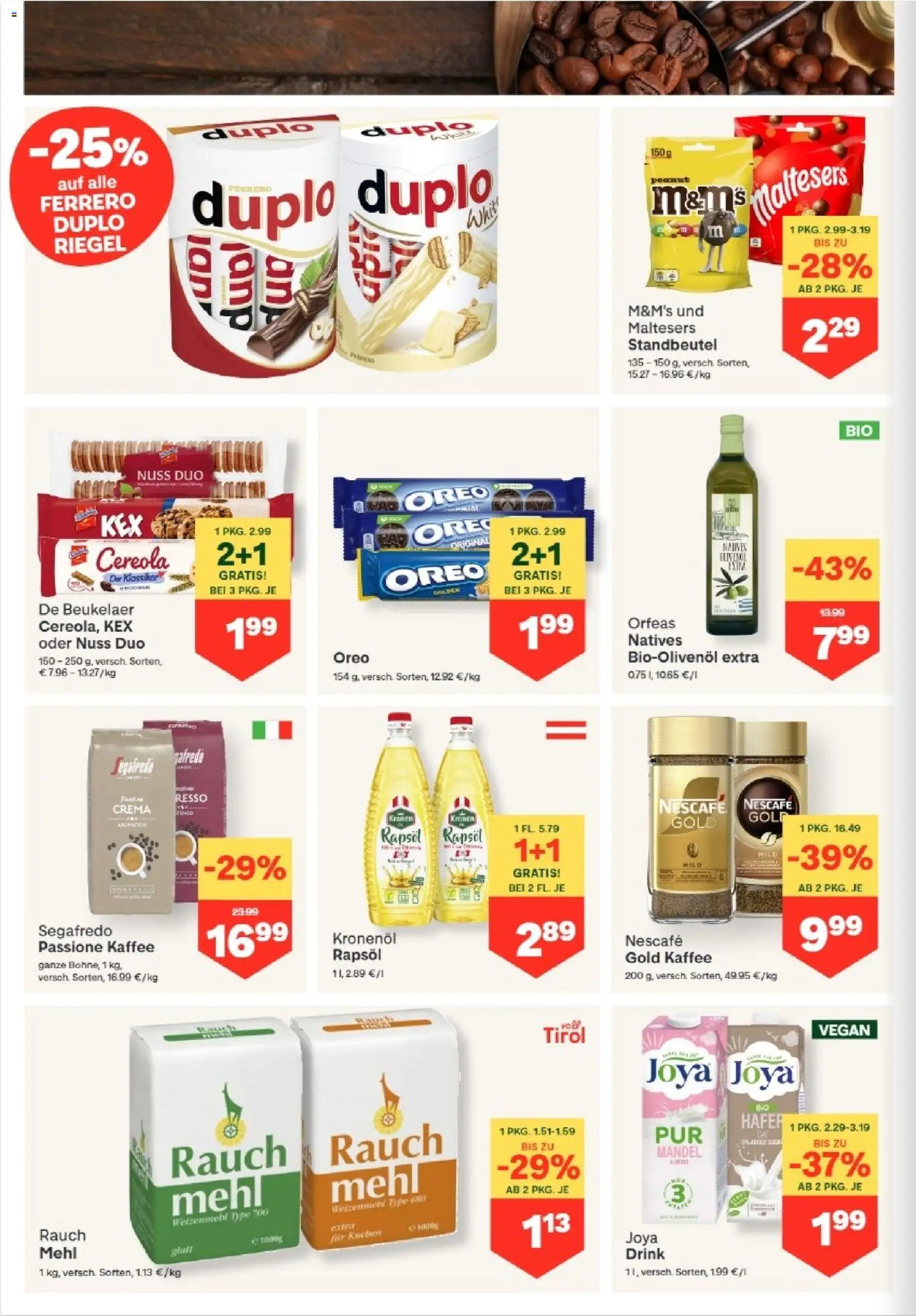 MPREIS Anras gültig ab 23.07.2026 | Seite: 6 | Produkte: Kaffee