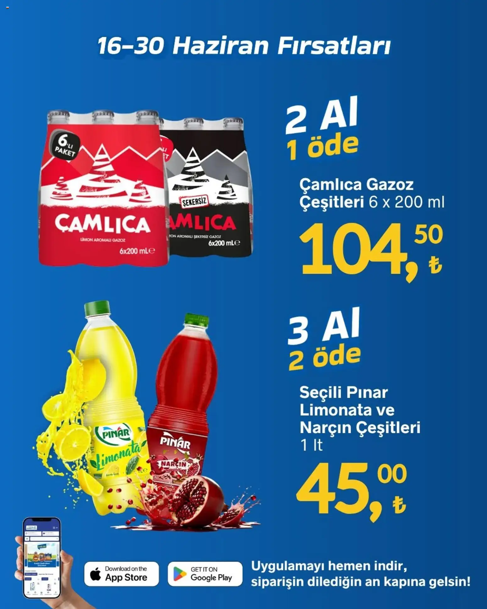 Gürmar Katalog - 16.06.2026 tarihinden itibaren geçerlidir | Sayfa: 8 | Ürünler: Limonata, Limon